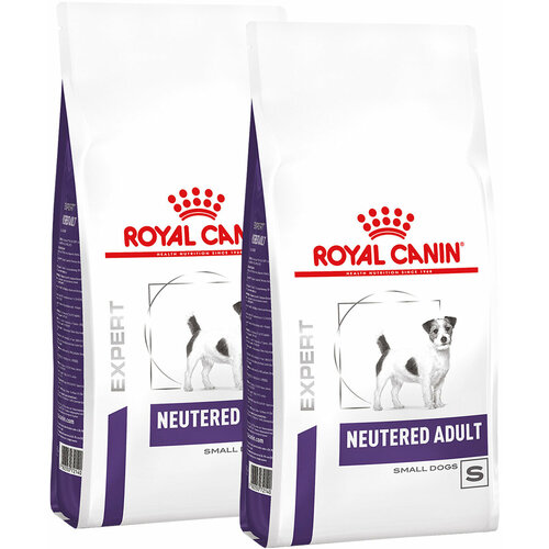 Сухой корм ROYAL CANIN NEUTERED ADULT SMALL DOG S для взрослых кастрированных и стерилизованных собак маленьких пород (0,8 + 0,8 кг) фото