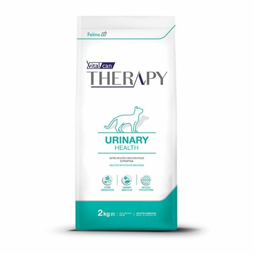 Сухой корм для кошек Vitalcan Therapy Feline Urinary Health, при мочекаменной болезни, лечебный, 2 кг фото