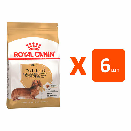 ROYAL CANIN DACHSHUND ADULT для взрослых собак такса (1,5 кг х 6 шт) фото