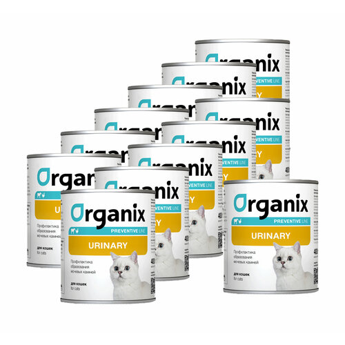 Organix Urinary Консервы для кошек для профилактики образования мочевых камней у взрослых кошек 400 г х 12шт. фото