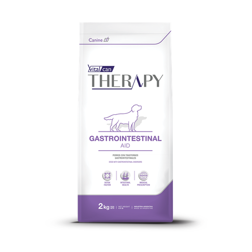 Виталкан Корм Therapy Canine Gastrointestinal Aid для собак всех возрастов при болезнях ЖКТ, 2 кг фото