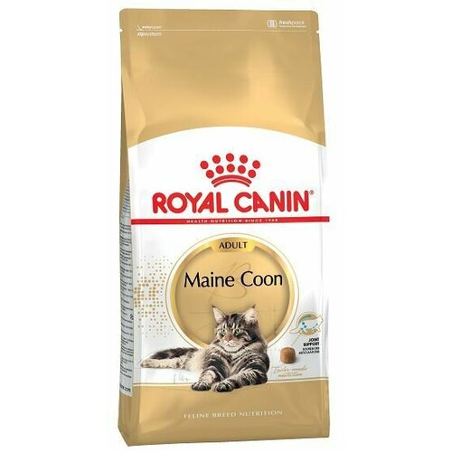 Royal Canin Maine Coon Adult Корм сухой сбалансированный для взрослых кошек породы Мэйн Кун, вес 10 кг. фото