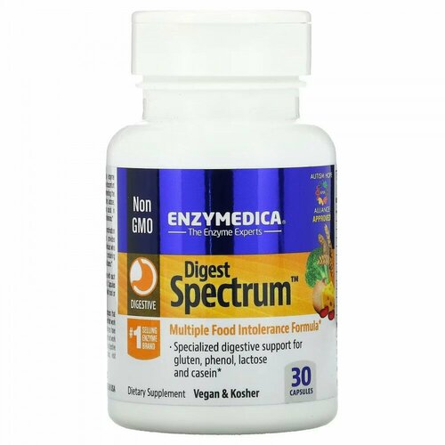 Enzymedica, Digest Spectrum®, 30 капсул фото