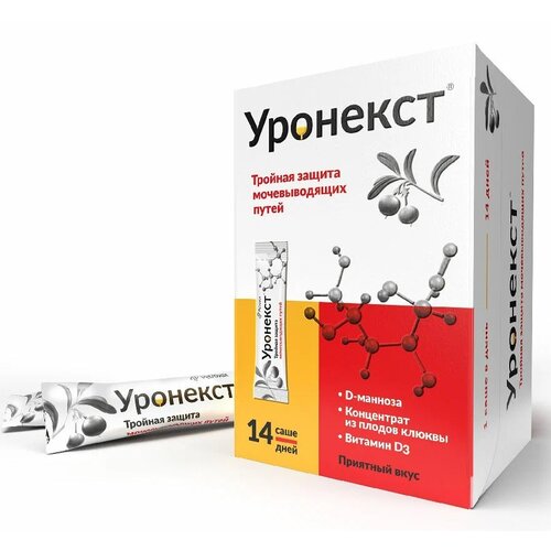 Уронекст пор. д/приема внутрь саше, 2.6 г, 14 шт. фото