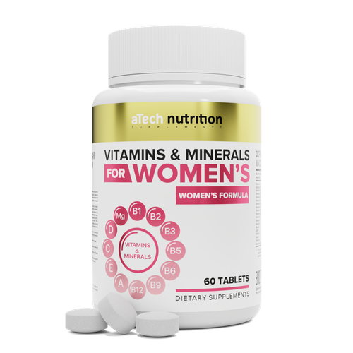 Витамины для женщин aTech nutrition Women's formula 550 мг 60 таблеток фото