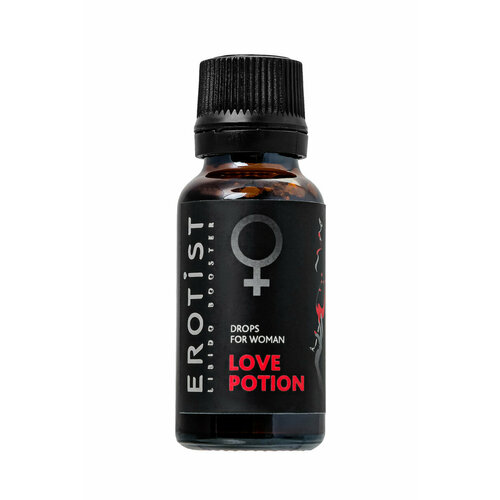 Возбуждающие капли Erotist LOVE POTION, для женщин, 20мл фото