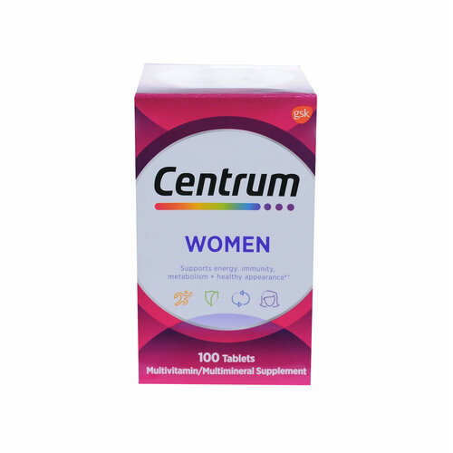 Centrum Women Multivitamin Витамины для женщин 100таблеток. фото