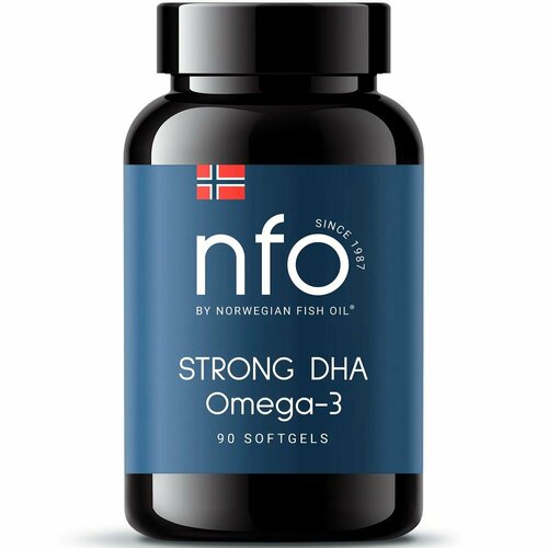 фото Norwegian Fish Oil Стронг ДГК Омега-3 капсулы 1007мг №90, купить за 3600 руб онлайн