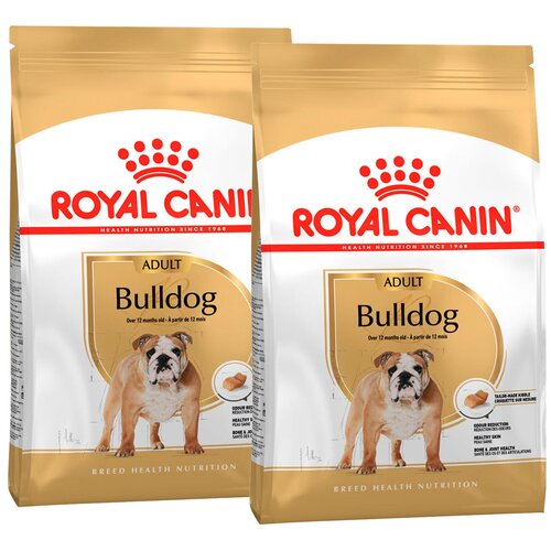 ROYAL CANIN BULLDOG ADULT для взрослых собак английский бульдог (12 + 12 кг) фото