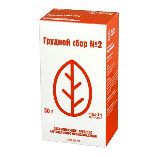 Здоровье Health сбор Грудной №2, 50 г фото