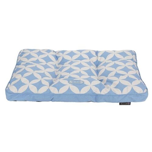 Лежак для собак и кошек Scruffs Florence Dog Mattress 100х70х8 см 100 см 70 см blue 8 см фото