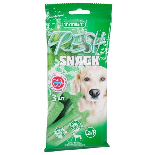 Лакомство для собак Titbit FRESH Snack для средних пород, 150 г фото