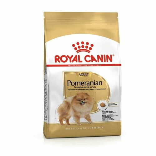 ROYAL CANIN POMERANIAN ADULT 1,5 кг сухой корм для собак породы Померанский шпиц в возрасте от 8 месяцев 3 шт фото