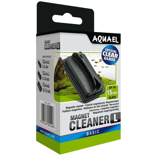 Стеклоочиститель магнитный AQUAEL MAGNET CLEANER L, тонущий, (S = 10 - 15 мм) фото