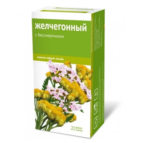 Алтайский кедр чай Желчегонный с бессмертником ф/п, 30 г фото