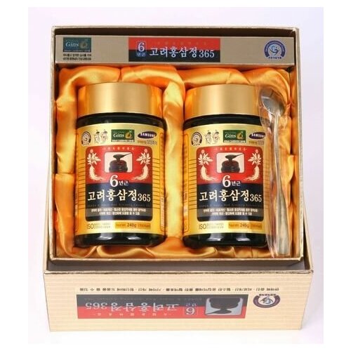 Экстракт корейского красного женьшеня 6 летнего 715 ккал Korean Red Ginseng Extract Gold 6 Years Saponin фото