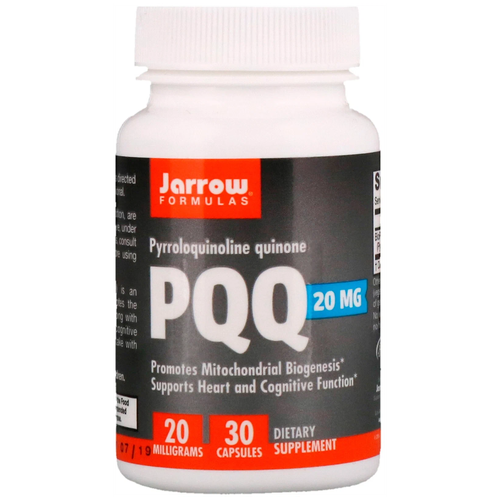 Капсулы Jarrow Formulas PQQ (пирролохинолинхинон), 30 г, 20 мг, 30 шт. фото