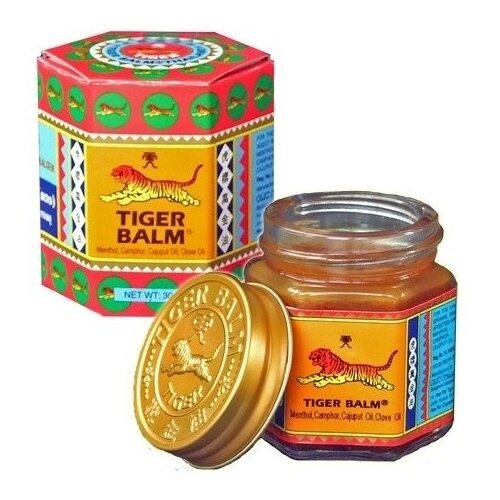 Бальзам Tiger Balm тигровый красный, 30 г, 30 мл фото