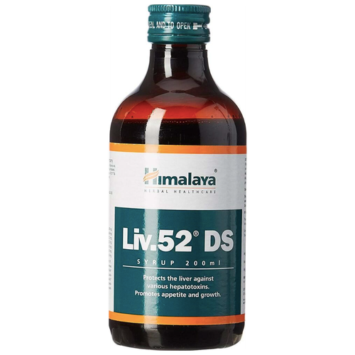 Сироп Лив 52 ДС Хималая (Liv.52 DS Syrup Himalaya) для печени, при циррозе, гепатите, анемии, 200 мл фото