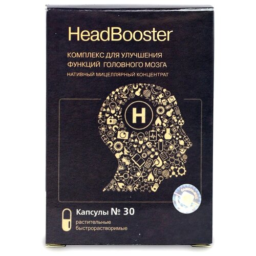 Капсулы Сашера-Мед HeadBooster, 32 г, 30 шт. фото