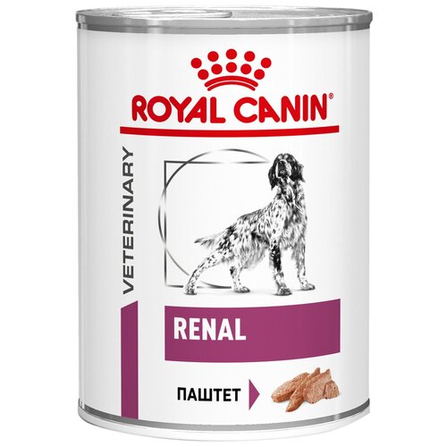 Влажный корм для собак Royal Canin Renal при заболеваниях почек 1 уп. х 1 шт. х 410 г фото