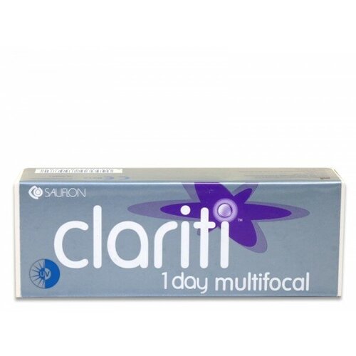 Контактные линзы CooperVision Clariti 1 day Multifocal, 30 шт., R 8,6, D -1,25, ADD: низкая, прозрачный, 1 уп. фото