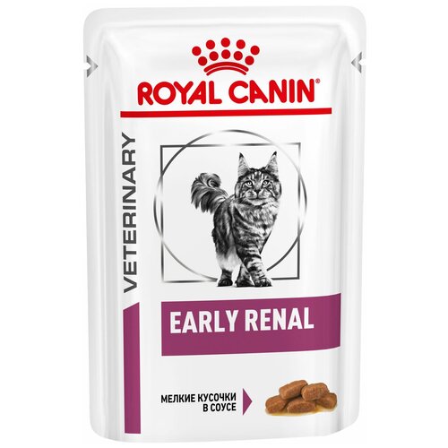 корм для кошек Royal Canin при проблемах с почками 12 шт. х 85 г (кусочки в соусе) фото