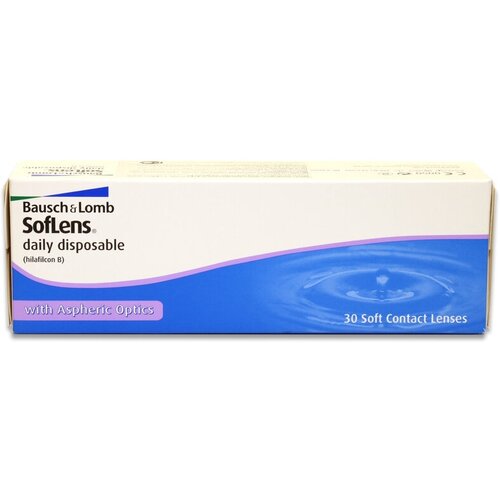 Контактные линзы Bausch & Lomb Soflens Daily Disposable, 30 шт., R 8,6, D -2,75 фото