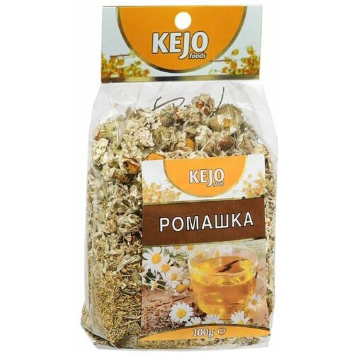 фото Ромашка (Цветки ромашки сушеные) KEJOfoods, 100 гр, купить за 299 руб онлайн