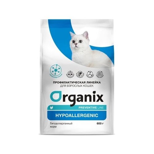 Organix Preventive Line Hypoallergenic сухой корм для кошек 