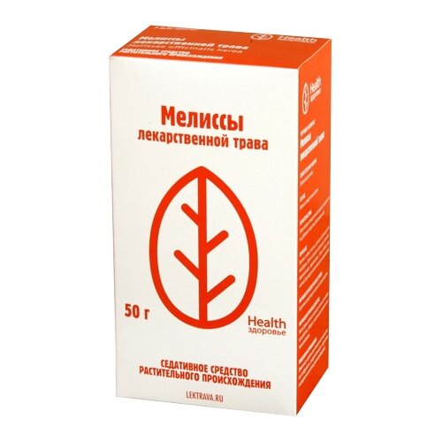 Здоровье Health трава Мелиссы лекарственной, 50 г фото