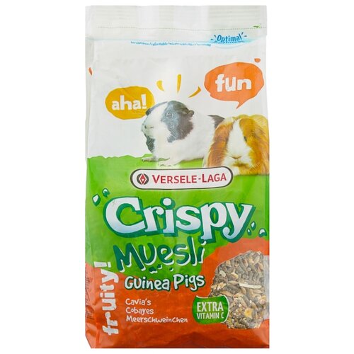 Корм для морских свинок Versele-Laga Crispy Muesli Guinea Pigs , 1 кг фото