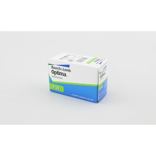 Контактные линзы Bausch & Lomb Optima FW, 4 шт., R 8,7, D -6 фото