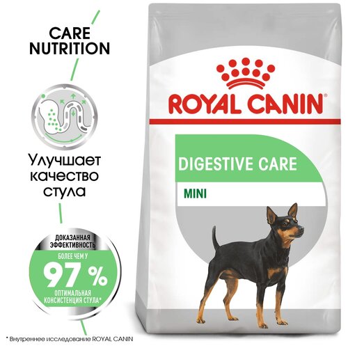 Сухой корм Royal Canin для взрослых собак мелких размеров (весом от 1 до 10 кг), с чувствительным пищеварением, от 10 месяцев до 12 лет 1 уп. х 2 шт. х 3000 г фото