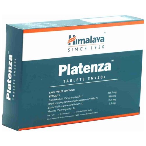 Платенза (Platenza) Himalaya Herbals, 60 таб фото