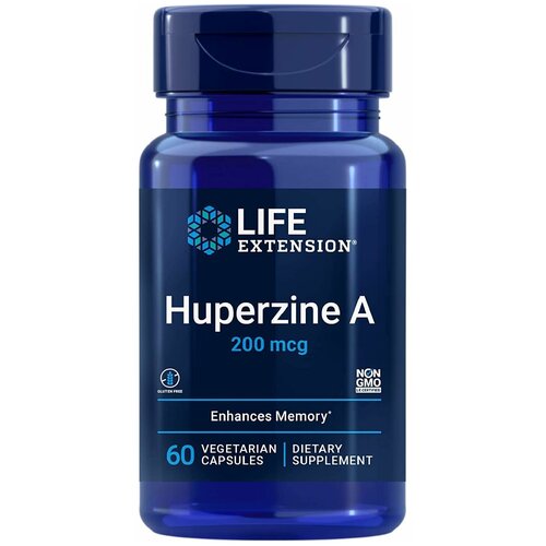 Huperzine A 200 mcg, 60 vegetarian capsules фото