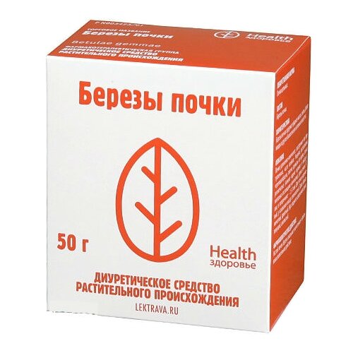 фото Здоровье Health почки Березы, 50 г, купить за 278 руб онлайн