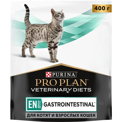 Сухой корм для кошек Pro Plan Veterinary Diets Gastrointestinal при расстройствах пищеварения 400 г фото