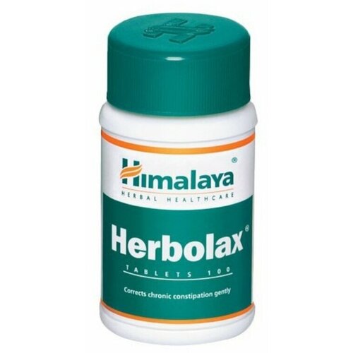 Герболакс Хималая (Herbolax Himalaya) против запоров, нормализует работу кишечника, 100 таб. фото