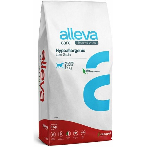 Сухой корм Alleva Care Dog Adult Hypoallergenic Low Grain / Аллева Кэр Гипоаллергенный низкозерновой, для взрослых собак всех пород, 5 кг фото