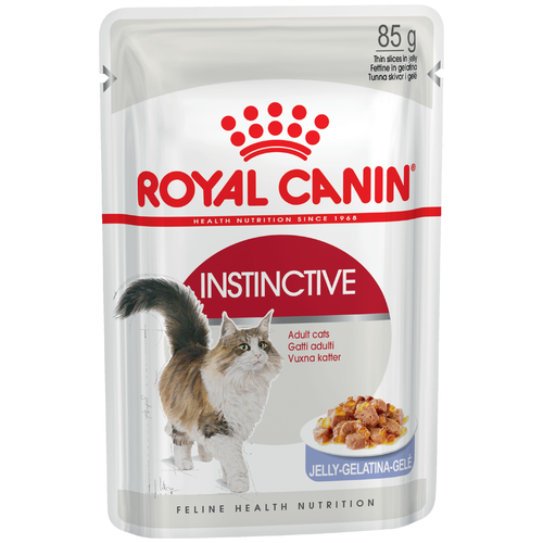 Влажный корм для кошек Royal Canin Instinctive 2 шт. х 85 г (кусочки в желе) фото