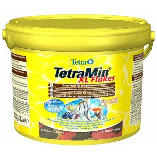 Сухой корм  для  рыб, ракообразных Tetra TetraMin XL Flakes, 3.6 л, 850 г фото