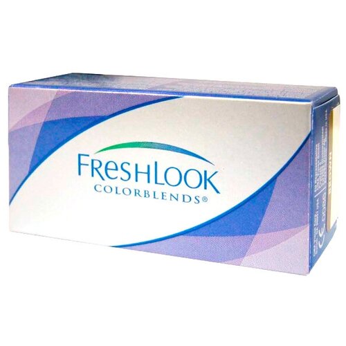 Контактные линзы Alcon Freshlook ColorBlends, 2 шт., R 8,6, D -2,5, turquoise фото