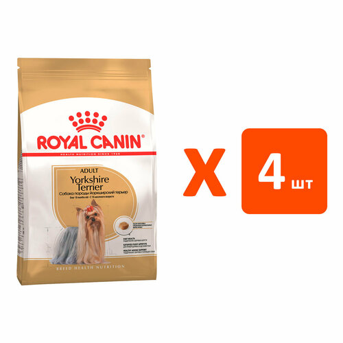 ROYAL CANIN YORKSHIRE TERRIER ADULT для взрослых собак йоркширский терьер 1,5 кг х 4 шт фото