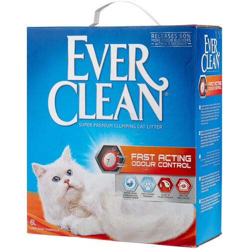 фото Комкующийся наполнитель Ever Clean Fast Acting, 6л, 1 шт., купить за 2948 руб онлайн