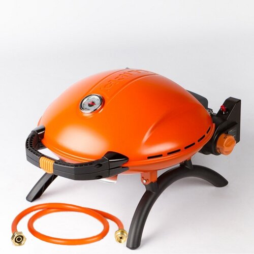 Газовый гриль O-GRILL 800T orange + адаптер А + шланг O-Hose в подарок фото