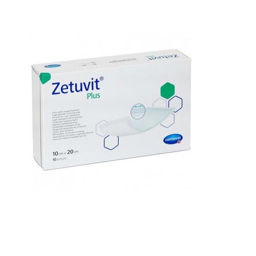 Hartmann Zetuvit plus повязка суперабсорбирующая, 20х10 см, 10 шт. фото