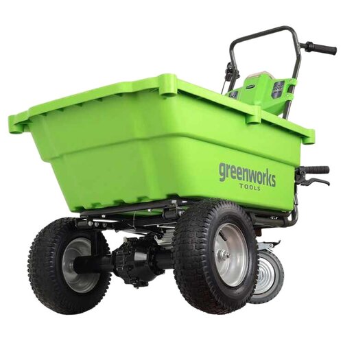 Тележка Greenworks G40GC, 106 л, 100 кг фото