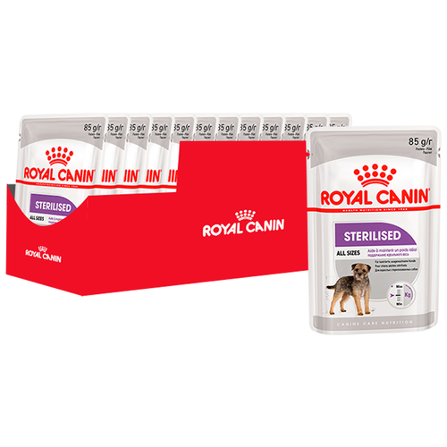 Влажный корм для стерилизованных собак Royal Canin при склонности к избыточному весу 1 уп. х 12 шт. х 85 г фото