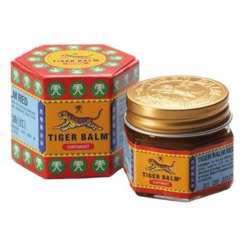 Бальзам Tiger Balm тигровый красный, 19.4 г, 19.4 мл фото